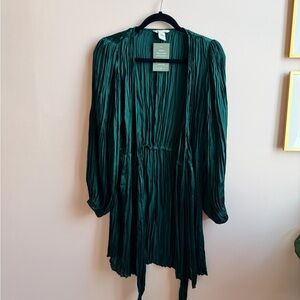 H&M Pleated Wrap Dress